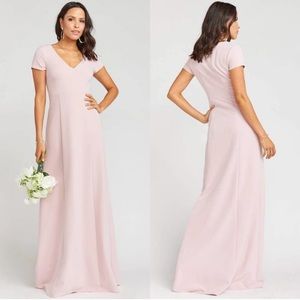 Show Me Your MuMu Pink Maxi Dress